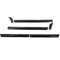 Молдинги дверей нового образца (комплект) ВАЗ 2109, 21099, 2114, 2115 (неокрашенные)