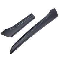 Накладки (молдинги) панели приборов (эко-кожа со строчкой) Лада Гранта ФЛ, Калина-2