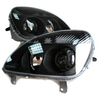 Фары передние BI-LED 3.0 в стиле Порше Газель Бизнес (черные)