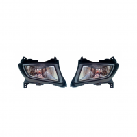 Противотуманные фары (ПТФ) треугольные с рамками Лада Приора