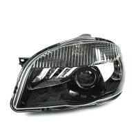 Фара передняя нового образца чёрная (левая) "Севием" Шевроле Нива