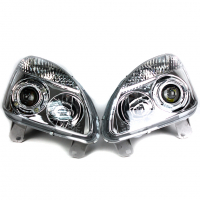 Фары передние BI-LED 3.0 в стиле Порше Газель Бизнес (хром)