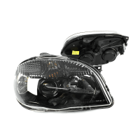 Фары передние нового образца чёрные (комплект) "Севием" Шевроле Нива