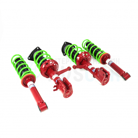 Комплект подвески в сборе (с занижением -70 мм) "DEMFI" Лада Калина 1-2, Гранта