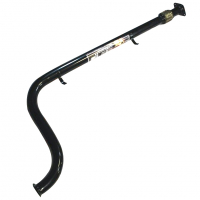 Резонатор (глушитель дополнительный) (труба) "STINGER SPORT" ВАЗ 2113, 2114, 2115 (под паук) (с гофрой)