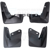 Комплект брызговиков (фартуков) "БРТ" ВАЗ 2110, 2111, 2112