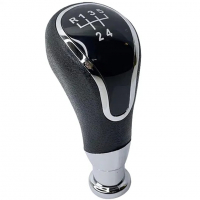 Ручка КПП "Sal-man" в стиле "Веста" под кулису (прямоугольный шток, вставка хром)