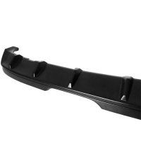 Диффузор (юбка) заднего бампера "ASM" Лада Веста седан, СВ универсал (черная шагрень)