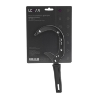 Съемник масляных фильтров зажимной универсальный 70-108 мм (углеродистая сталь) (LECAR000012614)