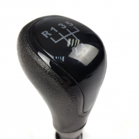 Ручка КПП "Sal-man" в стиле "Веста" под кулису (прямоугольный шток, черная вставка)