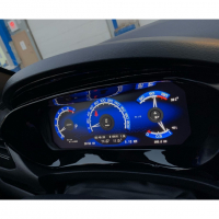 Электронная комбинация приборов "VISION" Лада Веста (глянцевый козырек, без GPS) (pg1229)