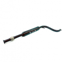 Резонатор (глушитель дополнительный) с бочкой "STINGER SPORT" Лада Приора (под паук) (с гофрой)