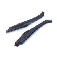 Клыки заднего бампера "ASM" "Volta" Лада Гранта (черная шагрень)