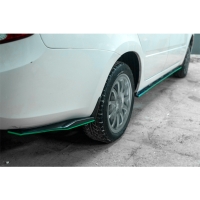 Клыки заднего бампера "ASM" "Volta" Лада Гранта (окрашенные)