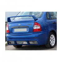 Бампер задний Кубок DM Лада Калина седан 1118 (окрашенный)