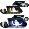 Фары передние BI-LED с ДХО в стиле BMW 2.0 ВАЗ 2113, 2114, 2115 (тонированный повторитель) Фары передние BI-LED с ДХО в стиле BMW 2.0 ВАЗ 2113, 2114, 2115 (тонированный повторитель)