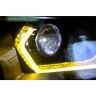 Фары передние BI-LED с ДХО в стиле BMW 2.0 ВАЗ 2113, 2114, 2115 (тонированный повторитель) Фары передние BI-LED с ДХО в стиле BMW 2.0 ВАЗ 2113, 2114, 2115 (тонированный повторитель)