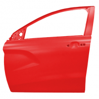 Передняя Оригинальная дверь левая Лада Икс-рей (Красный сплав 136)