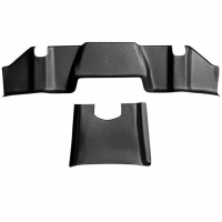 Накладки на ковролин Лада Ларгус ФЛ (под заднее сиденье)