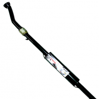 Резонатор (глушитель дополнительный) с бочкой "STINGER SPORT" Лада Веста, Веста NG (2015-н.в.) (с гофрой)