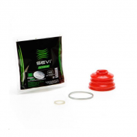 Пыльник (чехол) шаровой опоры "СЭВИ" "ЭКСТРИМ" (Эластоллан-красный) ВАЗ 2101-07, Лада Нива 4х4, Шевроле Нива, Нива Тревел