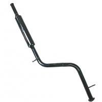 Резонатор (глушитель дополнительный) с бочкой "STINGER SPORT" Лада Ларгус 16V/8V 1.6L (87 л.с.) (RS035L) (двигатели ВАЗ)