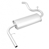 Глушитель основной Лада Нива 4х4 (ВАЗ 21214) (без насадки) (алюминизированная сталь) (21214120001083)