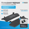 Солнцезащитные козырьки (черные) с открывающимся зеркалом ВАЗ 2110, 2111, 2112