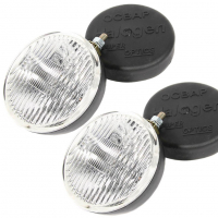 Противотуманные фары (ПТФ) (круглые) "заводские" ВАЗ 2101-07, 2108-099, Лада Нива 4х4 (белые)