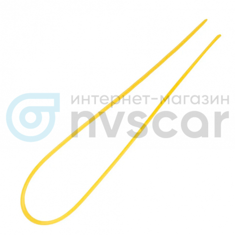 Трубка стеклоомывателя желтая (1 метр)