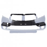 Бампер передний оригинальный под ПТФ "ППИ" Лада Икс-рей (Платина 691)