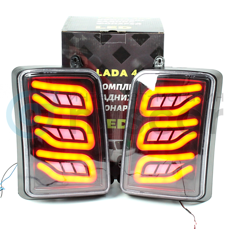 Задние светодиодные фонари (красные) 