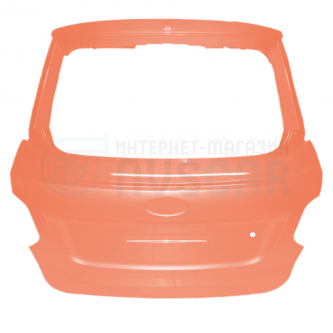 Оригинальная дверь (крышка) багажника без отверстия под стеклоочиститель Лада Гранта лифтбек 2191 (Магма 119)