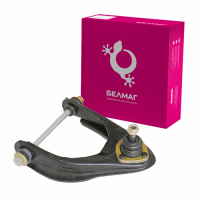 Рычаг передней подвески "БелМАГ" верхний (правый, усиленный) ВАЗ 2101-07 (в сборе)