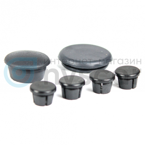 Набор заглушек под спойлер после демонтажа ВАЗ 2113, 2114 (6 шт)