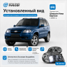 Фары передние BI-LED 3.0 нового образца Шевроле Нива (хром)