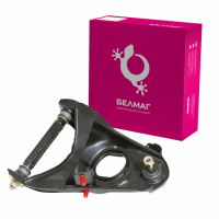 Рычаг передней подвески "БелМАГ" нижний (левый, усиленный) ВАЗ 2101-07 (в сборе)