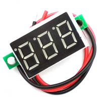 Цифровой вольтметр (без корпуса, красный индикатор) (pg4580)