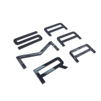 Орнамент Самара в стиле Порше ВАЗ 2108, 2109, 21099, 2113, 2114, 2115 (черный лак) УЦЕНКА