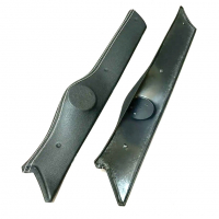 Облицовки стоек (эко-кожа со строчкой) под стандартный твитер Лада Нива 4х4 (до 2019 г.в)