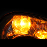 Фары передние с линзой BI-LED и ангельскими глазками Лада Приора (хром)