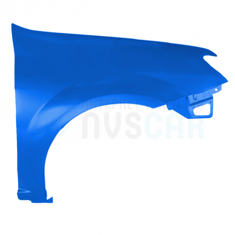 Оригинальное крыло переднее правое Лада Ларгус ФЛ (Лазурно-синий 498)