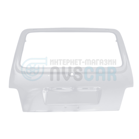 Оригинальная дверь (крышка) багажника Лада Нива 4х4 (Белый 202) 