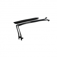 Уплотнители (окантовки) стекол и бархотки Лада Нива 4х4 (нового образца, без замка)