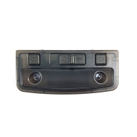 Плафон освещения салона "ЛЮКС" (3 кнопки, маленький разъем) Лада Приора (черный)
