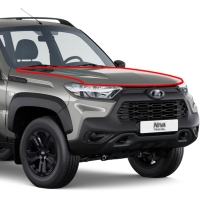 Оригинальный капот Лада Нива Тревел (Серое плато 624)