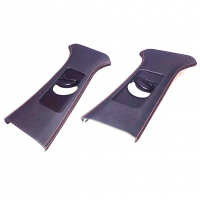 Облицовки центральных стоек верхние (эко-кожа со строчкой) Лада Веста, Веста Спорт