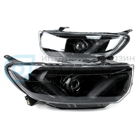 Фары передние "Black Edition" BI-LED 3.0 Лада Гранта ФЛ