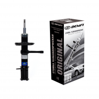 Стойка передняя (левая) "DEMFI" "Оригинал" для бочкообразной пружины (масляная) Лада Калина