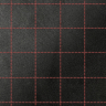 Вставки в дверные карты (70х30 см) "Квадраты" (ткань с одинарной строчкой) (4 шт.) Белый